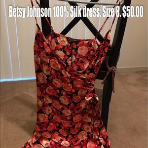 Spaghetti strap above knee dress